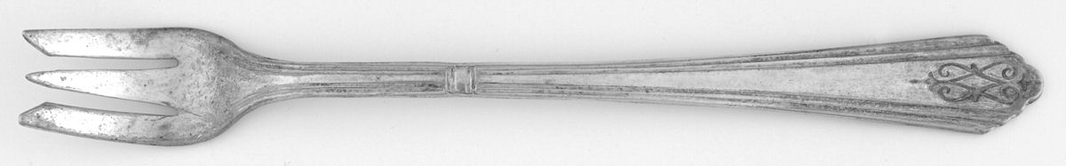 Drexel (Silverplate, 1929) Cocktail/Seafood Fork by International Silver-1