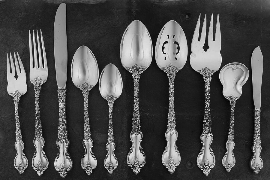Du Barry (Sterling, 1968) 45 Piece Dinner Size Starter Set by International Silver-1