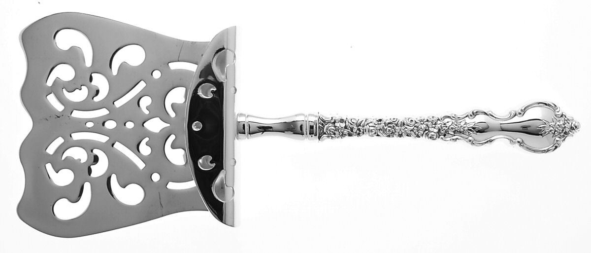 Du Barry (Sterling, 1968) Hollow Asparagus Server with Silverplate Hood by International Silver-1