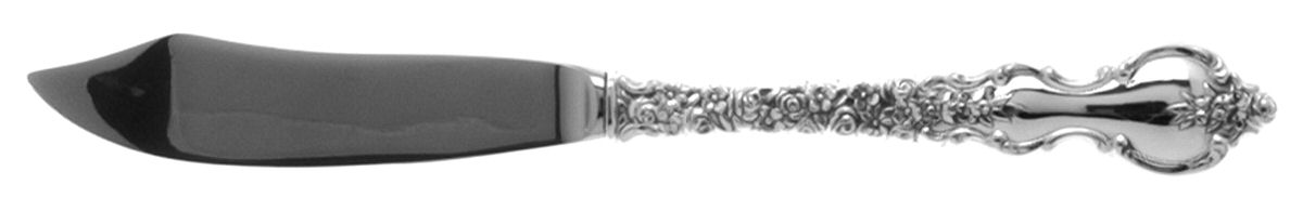 Du Barry (Sterling, 1968) Individual Fish Knife with Stainless Blade by International Silver-1