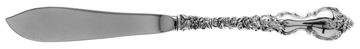 Du Barry (Sterling, 1968) Hollow Handle Master Butter Knife by International Silver-1