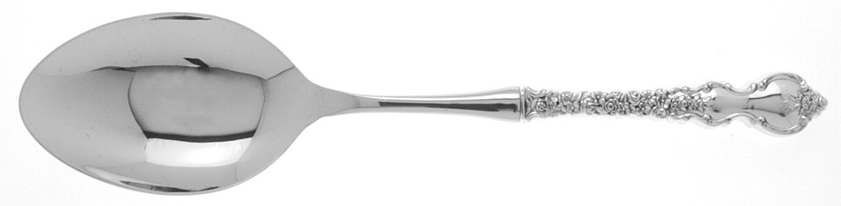 Du Barry (Sterling, 1968) Dressing Spoon with Stainless Bowl by International Silver-1