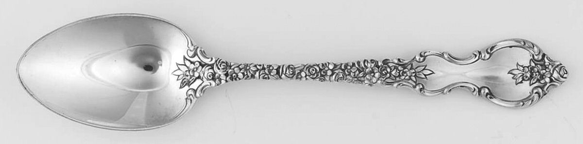Du Barry (Sterling, 1968) Dessert/Oval Soup Spoon by International Silver-1
