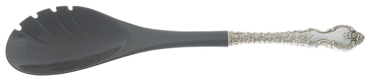 Du Barry (Sterling, 1968) Salad Serving Fork with Plastic Prongs by International Silver-1