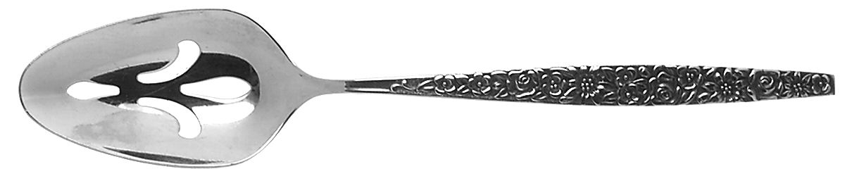 Dubonnet (Stainless) Pierced Tablespoon (Serving Spoon) by International Silver-1