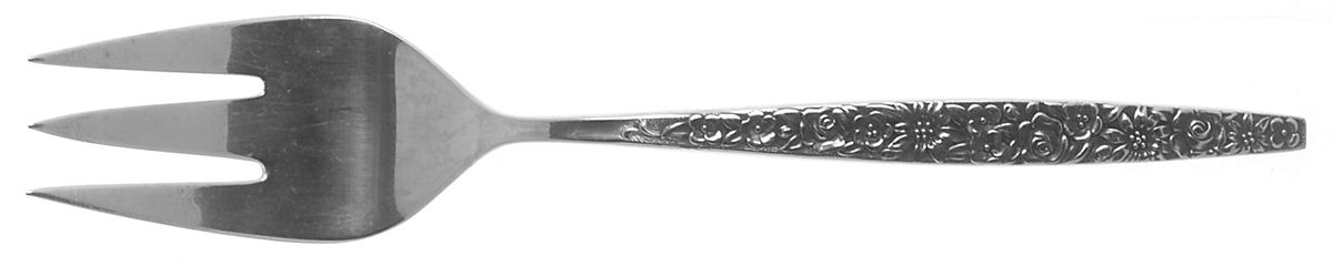 Dubonnet (Stainless) Medium Solid Cold Meat Serving Fork by International Silver-1
