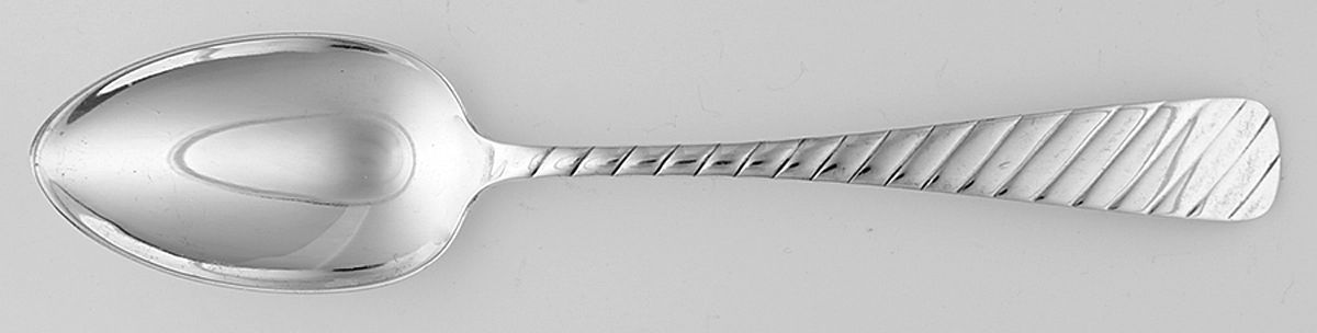 Dundee (Silverplate, 1886) Monogram Tablespoon (Serving Spoon) by International Silver-1