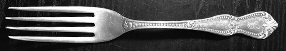 Dunraven (Silverplate) Fork by International Silver-1
