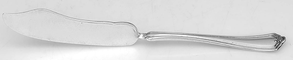 Dunster (Silverplate, 1907) Flat Handle Master Butter Knife by International Silver-1