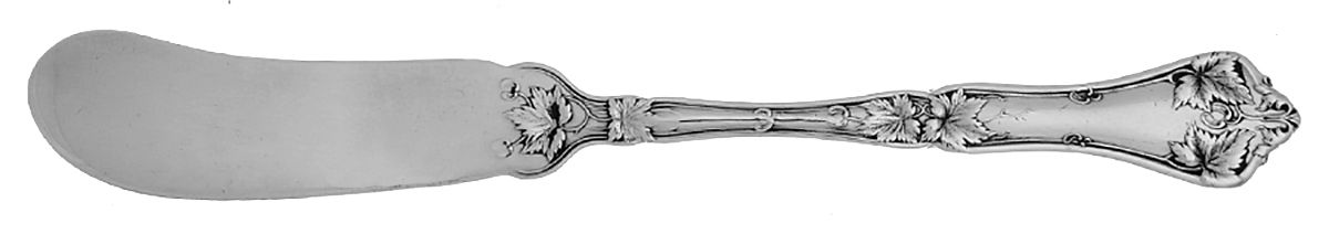Edgewood (Sterling, 1909) Flat Handle Butter Spreader by International Silver-1