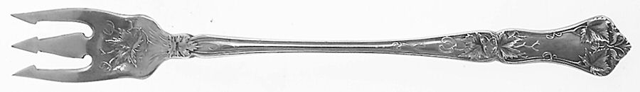 Edgewood (Sterling, 1909) Cocktail/Seafood Fork by International Silver-1