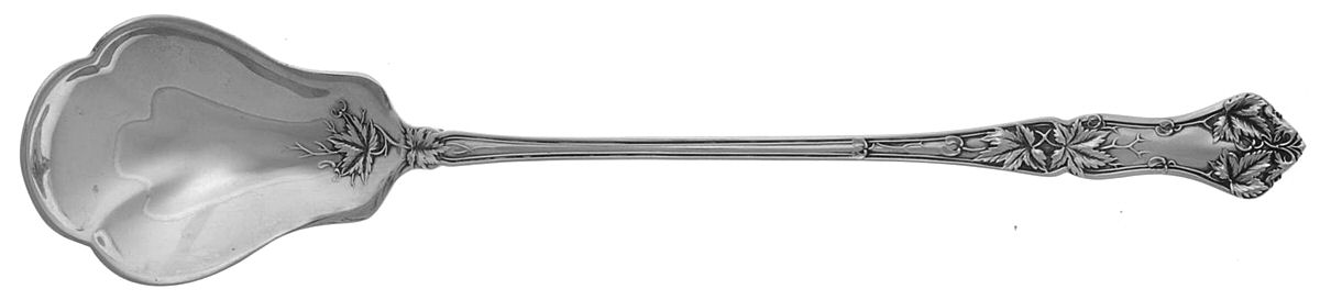 Edgewood (Sterling, 1909) Large Lettuce Serving Spoon by International Silver-1