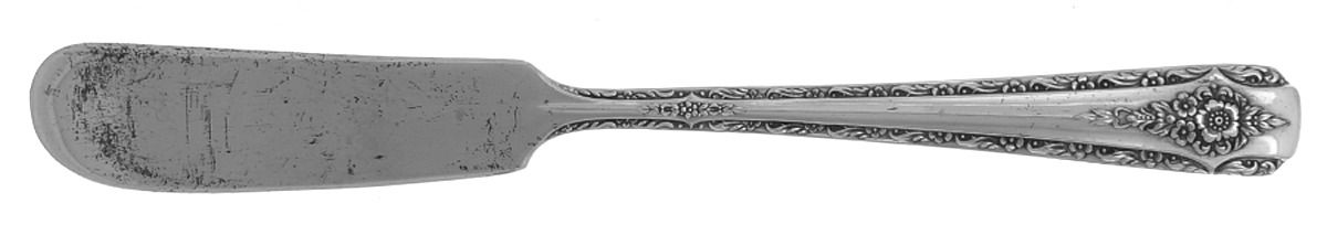 Elegance (Silverplate, 1954) Flat Handle Butter Spreader by International Silver-1