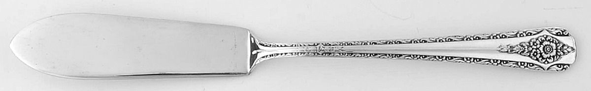 Elegance (Silverplate, 1954) Flat Handle Master Butter Knife by International Silver-1