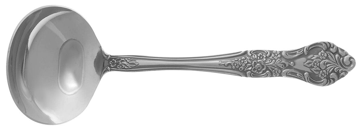 Elegance (Stainless;Ss, Rogers Cutlery) Solid Gravy Ladle by International Silver-1