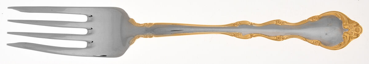 Elegance Gold (Stainless) Individual Salad Fork by International Silver-1