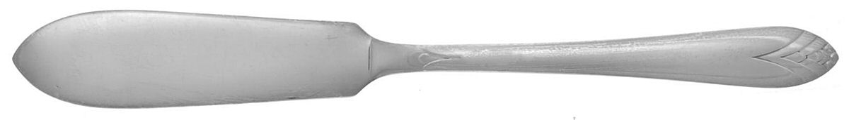 Elite (Silverplate, 1934) Flat Handle Master Butter Knife by International Silver-1