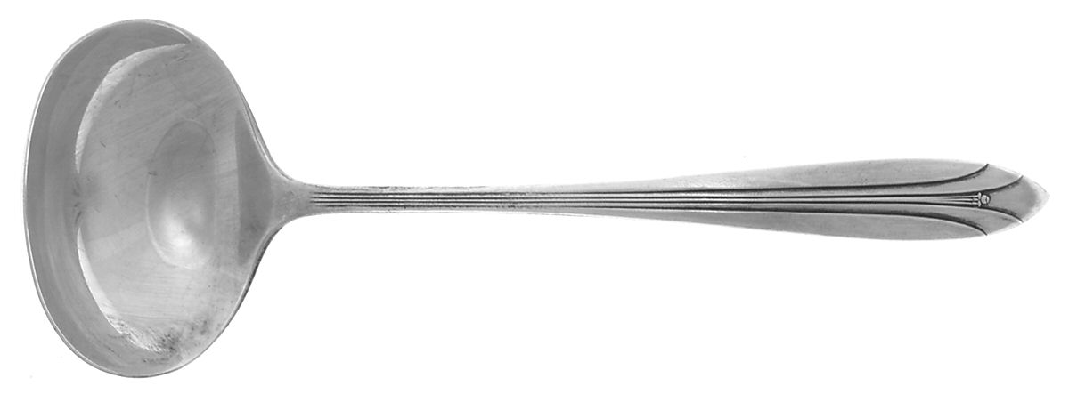 Elsinore (Sterling) Solid Piece Cream Ladle by International Silver-1