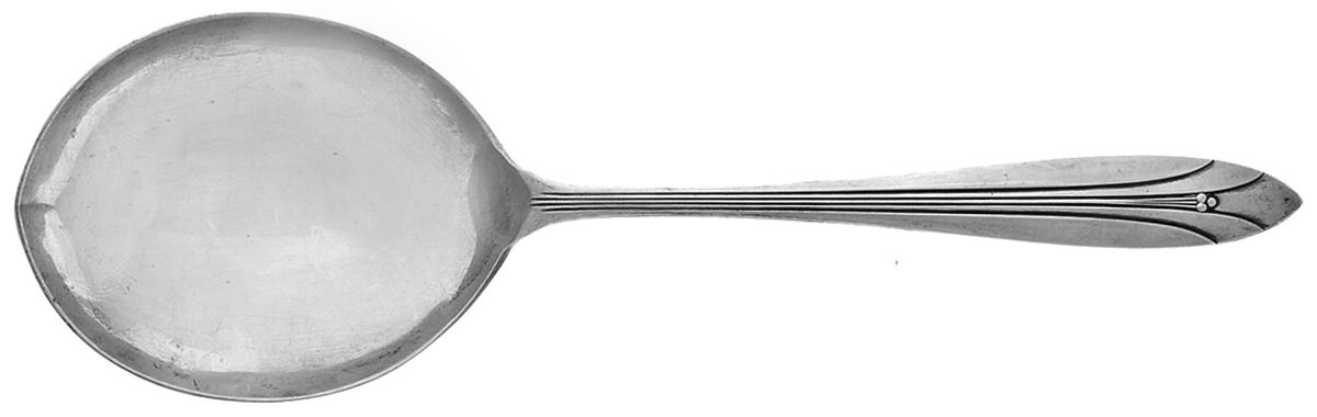 Elsinore (Sterling) Large Solid Berry/Casserole Spoon by International Silver-1