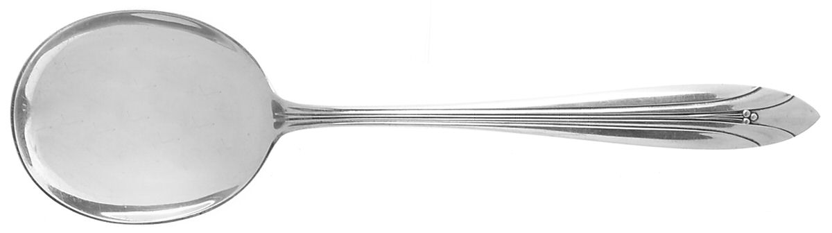 Elsinore (Sterling) Round Bowl Soup Spoon (Gumbo) by International Silver-1