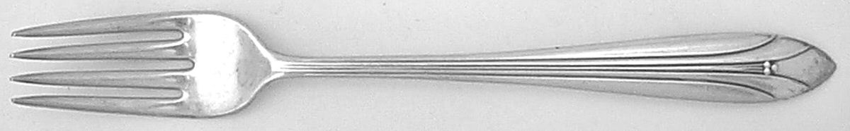 Elsinore (Sterling) Grille Fork (Viande) by International Silver-1