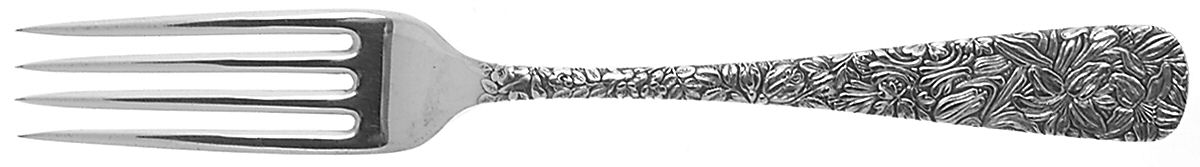 Embossed (Silverplate, 1882) Fork by International Silver-1
