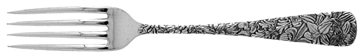 Embossed (Silverplate, 1882) Fork by International Silver-1