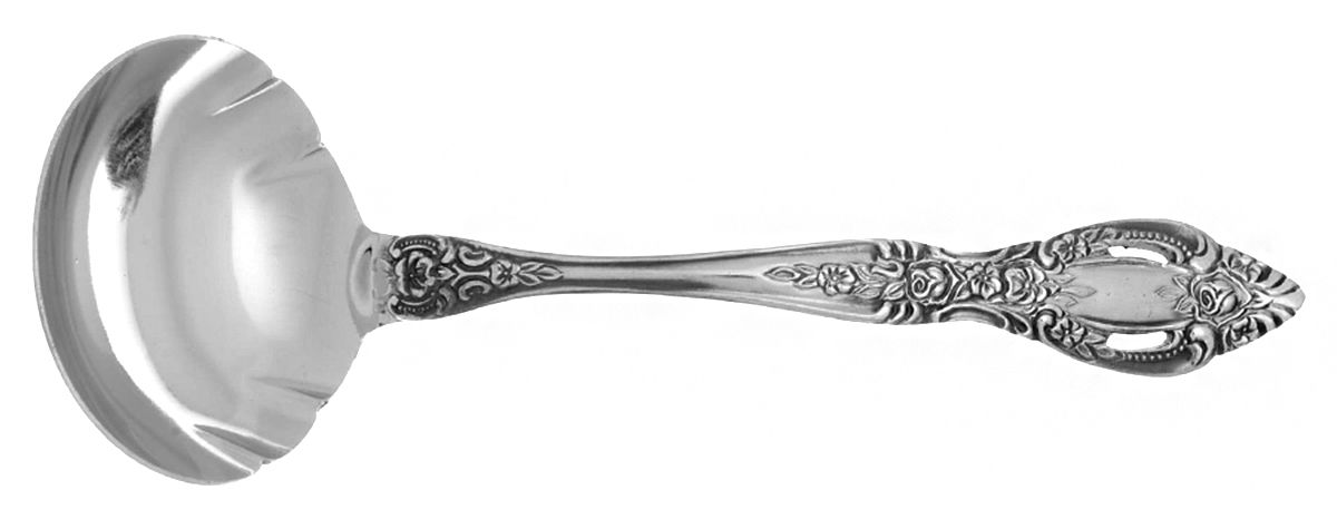 Embassy (Decorator Stainless) Solid Gravy Ladle by International Silver-1
