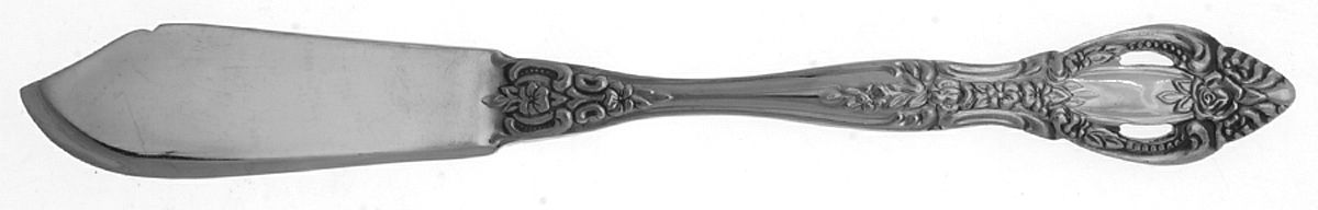 Embassy (Decorator Stainless) Flat Handle Master Butter Knife by International Silver-1