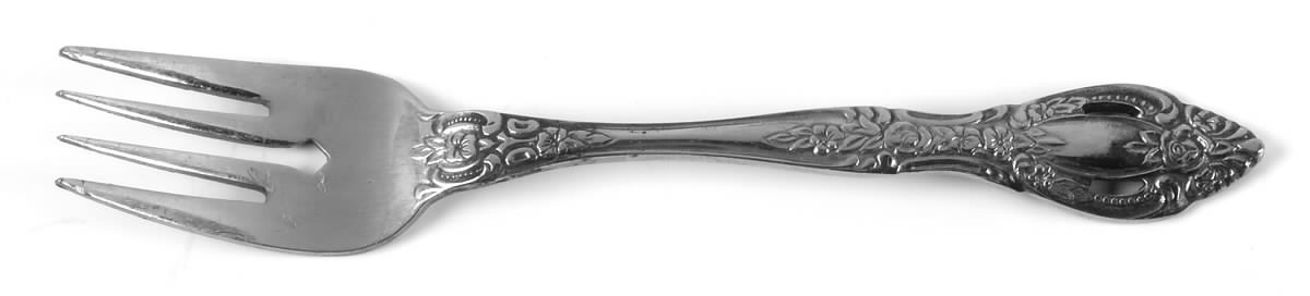 Embassy (Decorator Stainless) Individual Salad Fork by International Silver-1