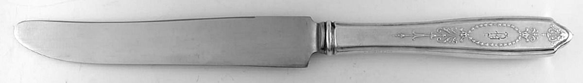 Empire (Silverplate, 1921) Monogram New French Hollow Knife by International Silver-1