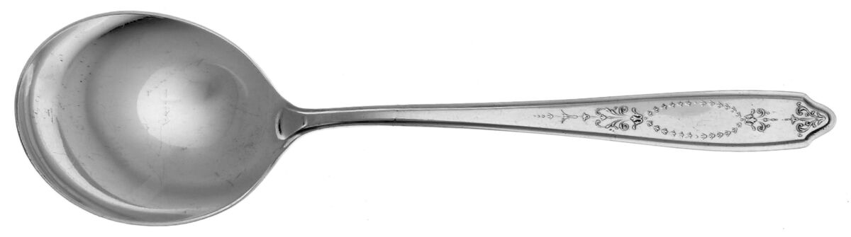 Empire (Silverplate, 1921) Round Bowl Soup Spoon (Gumbo) by International Silver-1