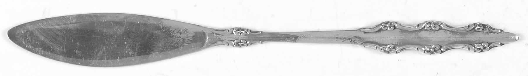 Empress (Silverplate, 1969) Flat Handle Butter Spreader by International Silver-1