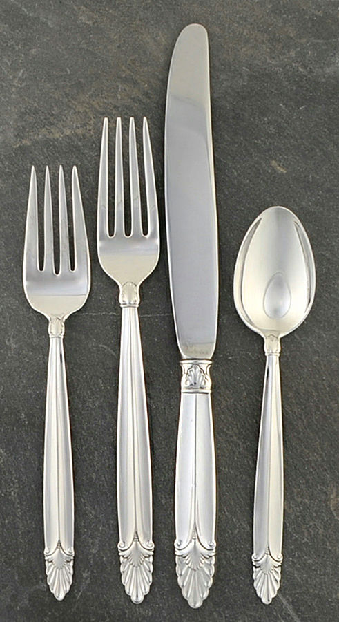Empress (Sterling, 1932) 4 Piece Place Size Setting by International Silver-1