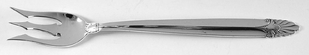 Empress (Sterling, 1932) Short Handle Pickle/Olive Fork by International Silver-1
