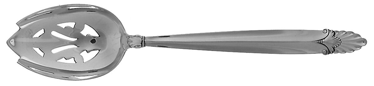 Empress (Sterling, 1932) Pierced Tablespoon (Serving Spoon) by International Silver-1