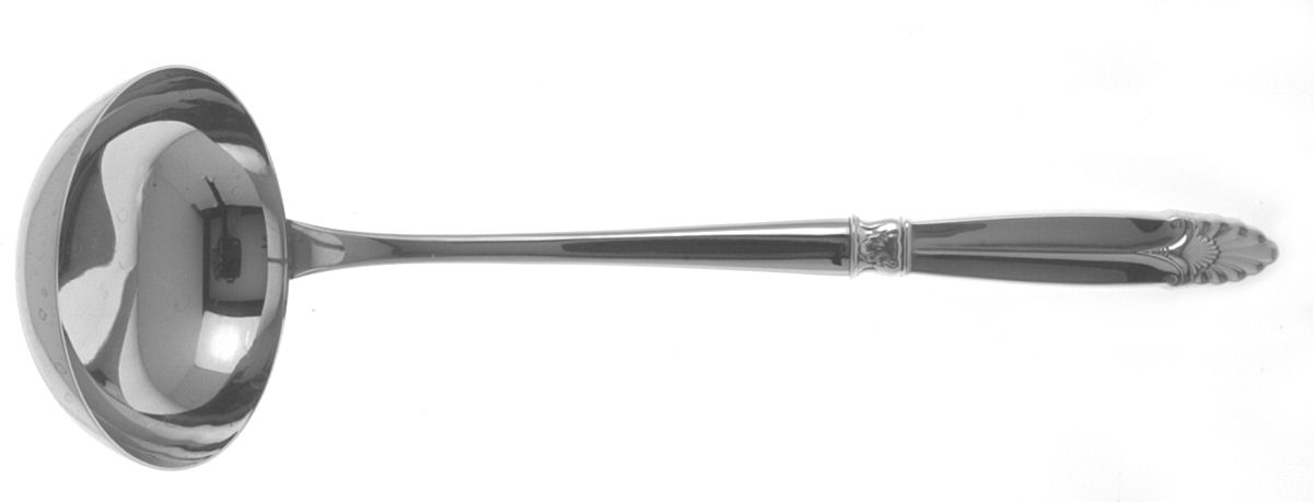 Empress (Sterling, 1932) Soup Ladle with Stainless Bowl by International Silver-1