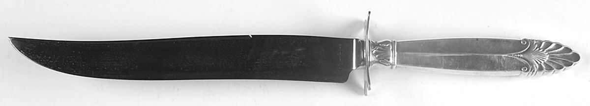 Empress (Sterling, 1932) Large Stainless Blade Roast Carving Knife by International Silver-1