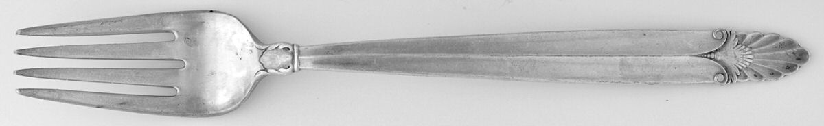 Empress (Sterling, 1932) Grille Fork (Viande) by International Silver-1