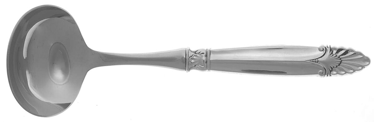 Empress (Sterling, 1932) Hollow Handle Gravy Ladle with Stainless Bowl by International Silver-1