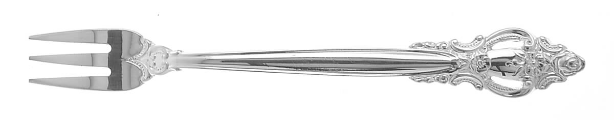 Empress (Silverplate, 1981) Cocktail/Seafood Fork by International Silver-1