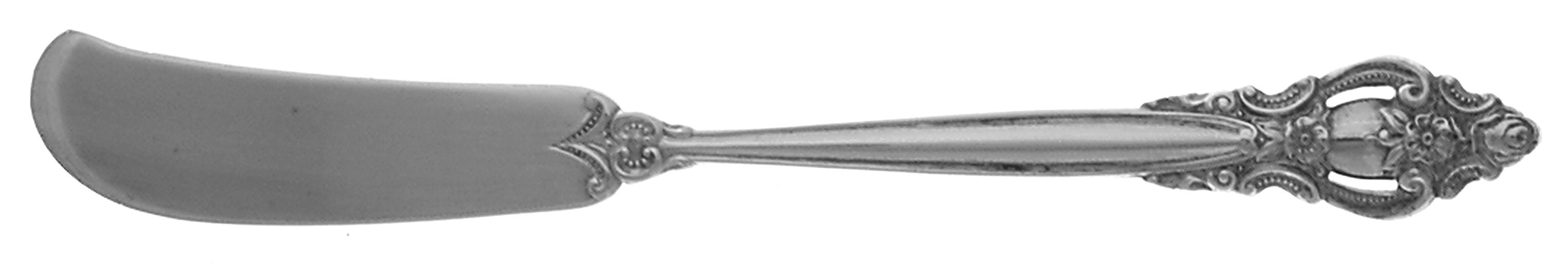 Empress (Silverplate, 1981) Flat Handle Butter Spreader by International Silver-1