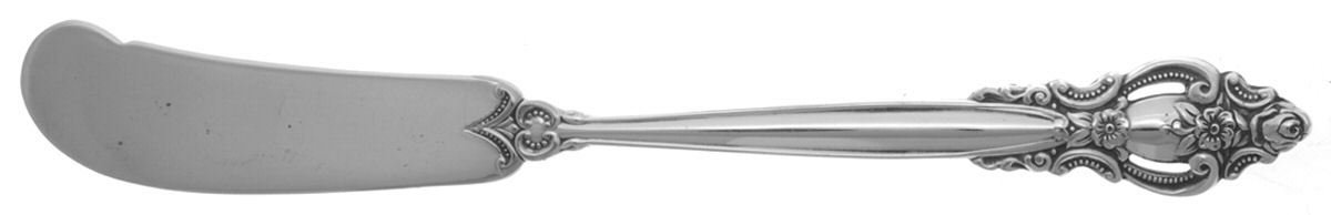 Empress (Silverplate, 1981) Flat Handle Master Butter Knife by International Silver-1