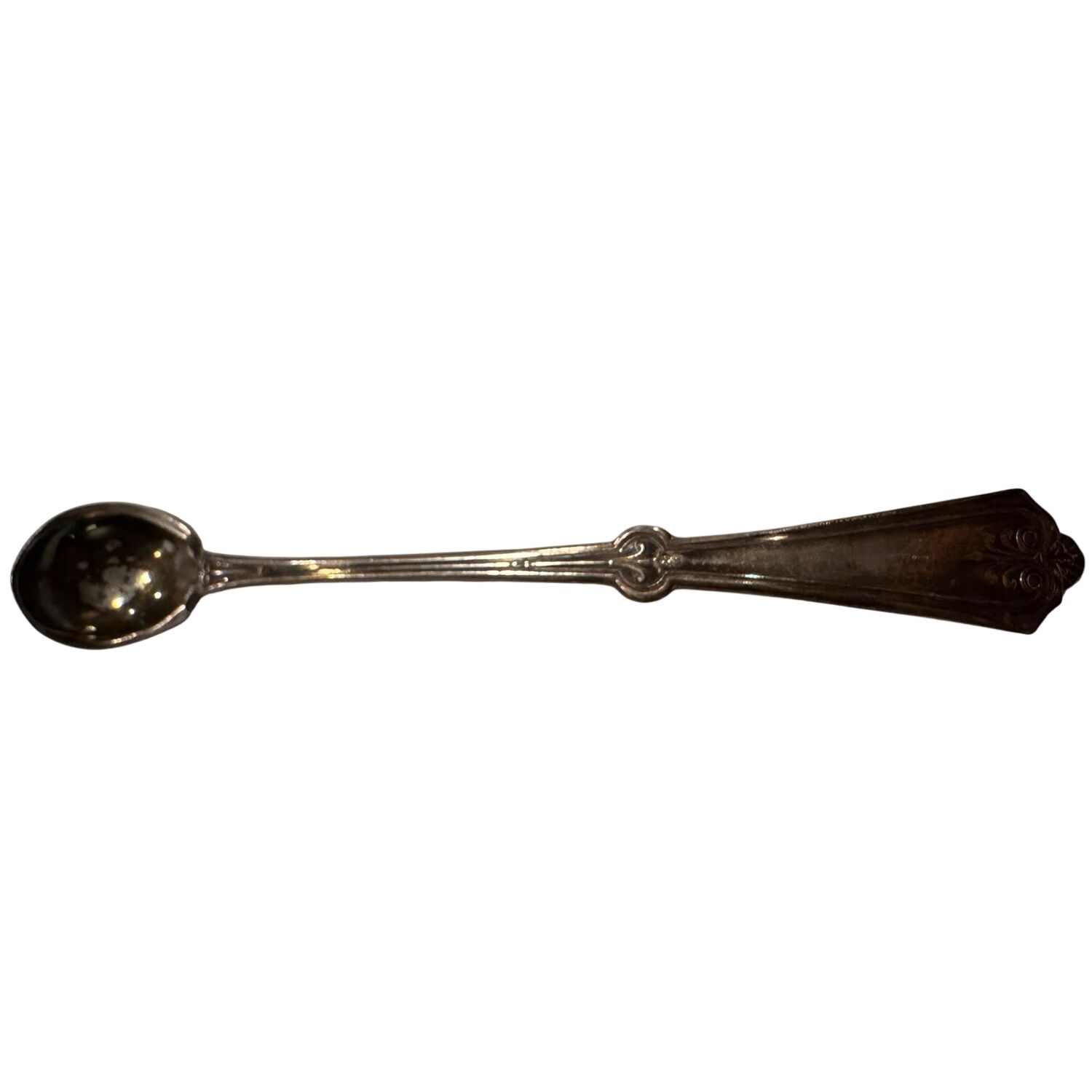 Empress (Silverplate) Mustard Spoon by International Silver-1