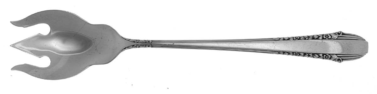 Enchantress (Sterling, 1937, No Monograms) Ice Cream Fork by International Silver-1