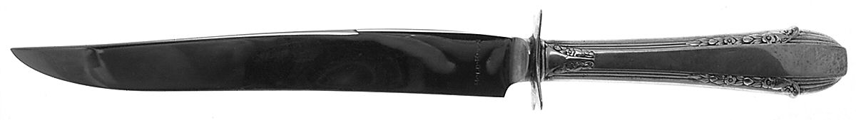 Enchantress (Sterling, 1937, No Monograms) Small Carving Knife W/Sterling Guard by International Silver-1