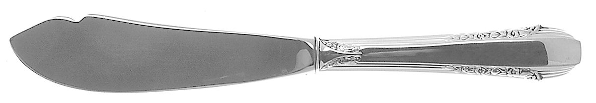 Enchantress (Sterling, 1937, No Monograms) Hollow Handle Master Butter Knife by International Silver-1