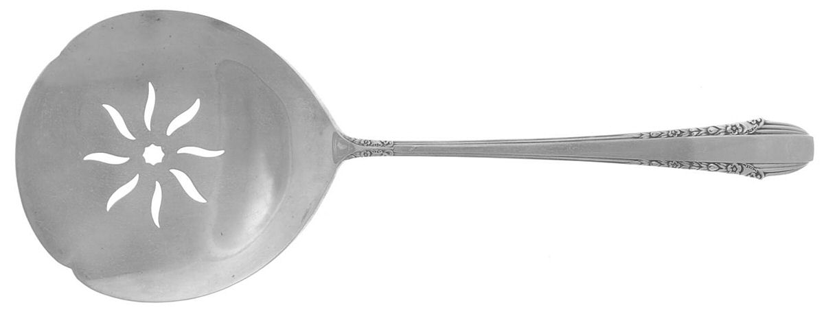 Enchantress (Sterling, 1937, No Monograms) Tomato Server, Solid Piece by International Silver-1