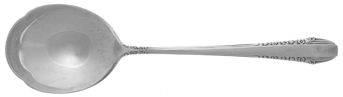 Enchantress (Sterling, 1937, No Monograms) Sugar Spoon by International Silver-1