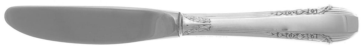 Enchantress (Sterling, 1937, No Monograms) Modern Hollow Butter Spreader (Stainless) by International Silver-1
